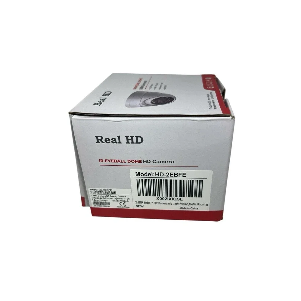 Real HD IR Eye Ball Dome Network Camera (White)